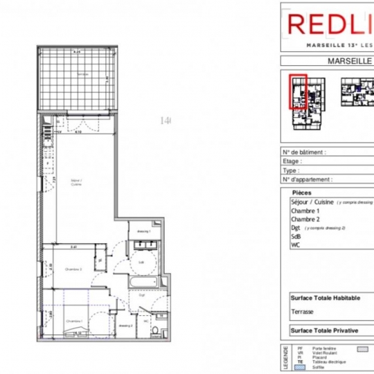  La Nerthe immobilier : Appartement | MARSEILLE (13013) | 69 m2 | 261 000 € 